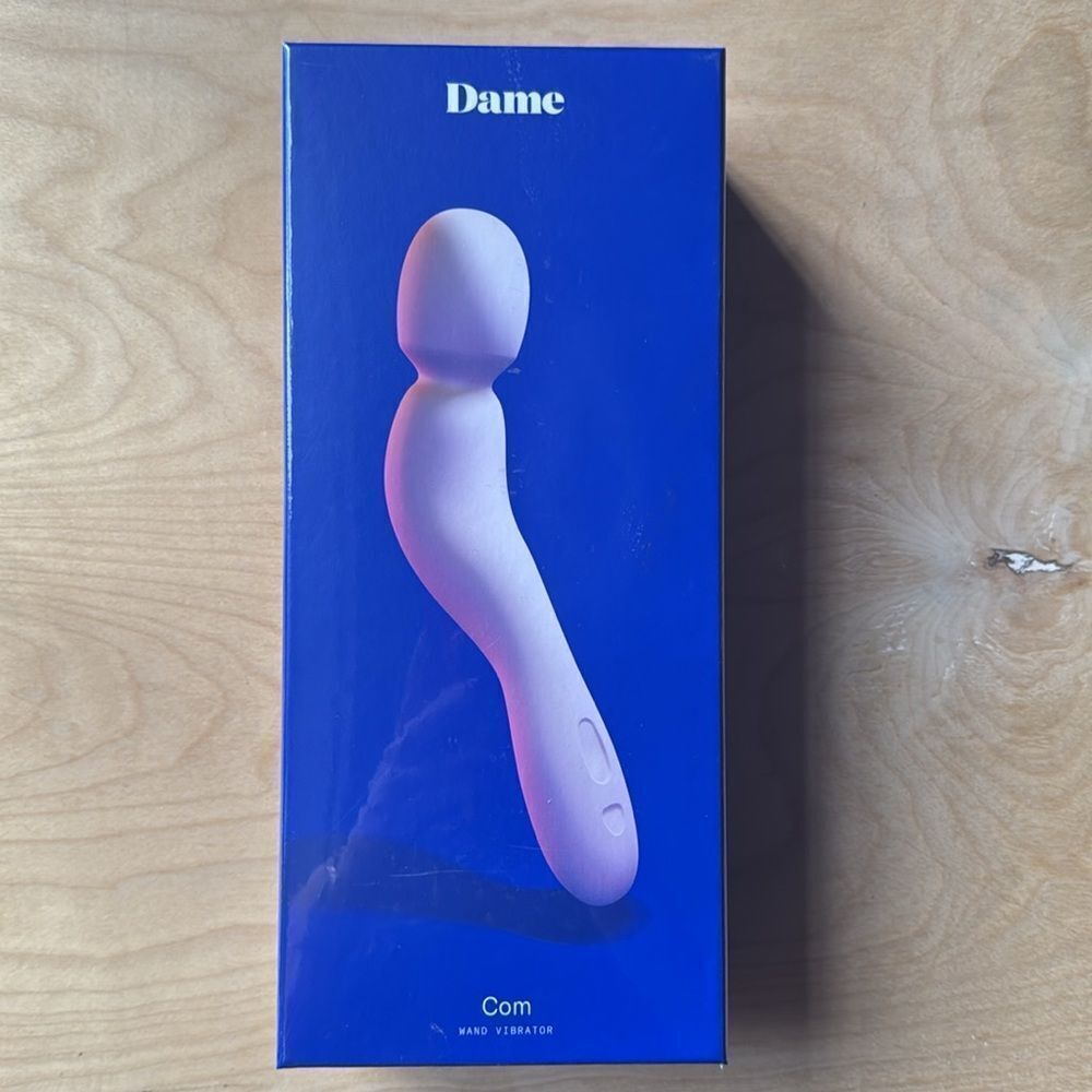 NWT DAME Com External Wand Massager Quartz